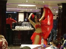 Cairo belly dancing in nile cruise
