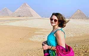 Solo female travel Egypt